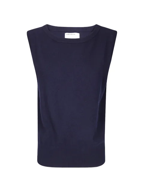 extreme cashmere Katherine knitted vest Blue 48900101TU05