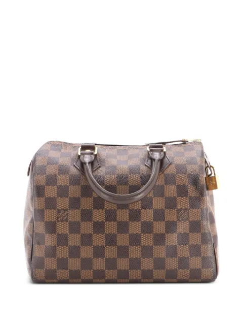 Louis Vuitton Pre-Owned Speedy Handbag Damier 25 satchel Brown FN550KWSJIDDX23Y