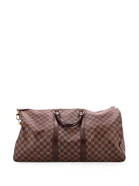 Louis Vuitton Pre-Owned Keepall Bandouliere Bag Damier 55 travel bag Brown DOHEEKP11O3N1UKJ