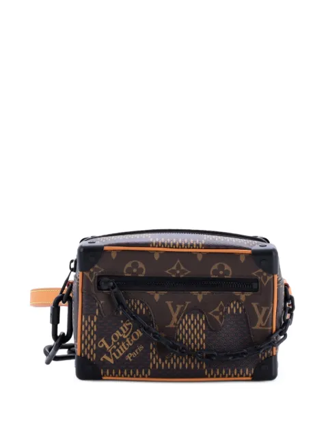 Louis Vuitton Pre-Owned Nigo Soft Trunk Bag Limited Edition Giant Damier and Monogram Canvas Mini crossbody bag Brown BH944G965AMKOA6O