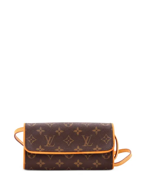 Louis Vuitton Pre-Owned Twin Handbag Monogram Canvas PM crossbody bag Brown Z5VLYDDT10JH5LT7