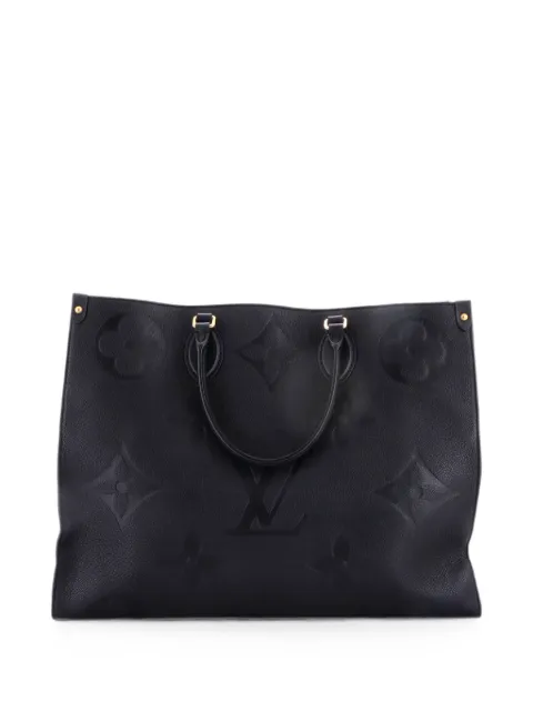 Louis Vuitton Pre-Owned OnTheGo Monogram Empreinte Giant GM tote bag Black 9SVWDOKO5WCBUCE9
