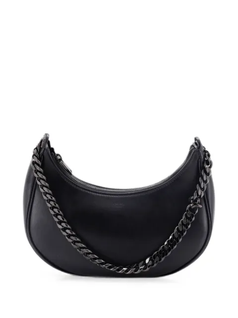 Celine Pre-Owned Ava Chain Bag Leather Medium hobo bag Black XNA6MZR3UN0OHA2F