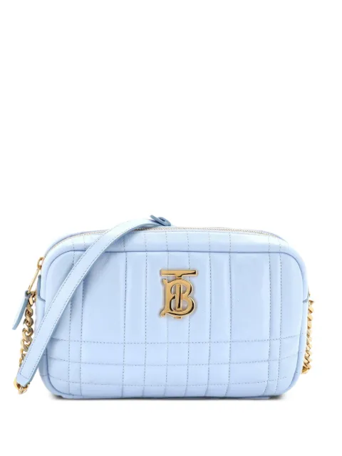 Burberry Pre-Owned Lola Camera Bag Quilted Leather Small shoulder bag Blue X1E9K23O4XQ7MHRZ