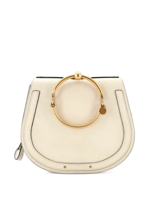 Chloé Pre-Owned Nile Leather Medium crossbody bag Neutrals J86L8XTTKZK2BJE2