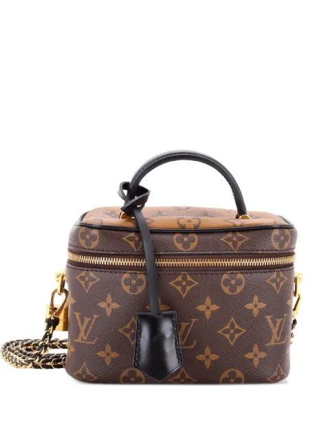 Louis Vuitton Pre-Owned Vanity Handbag Reverse Monogram Canvas PM satchel Brown KQQRXIQ0X477SY5K