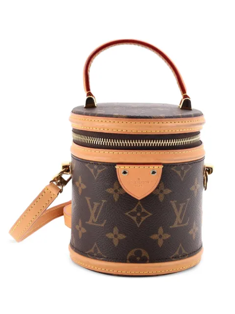 Louis Vuitton Pre-Owned Cannes Handbag Monogram Canvas Nano satchel Brown H47N8Y4VRU9K6UZ1