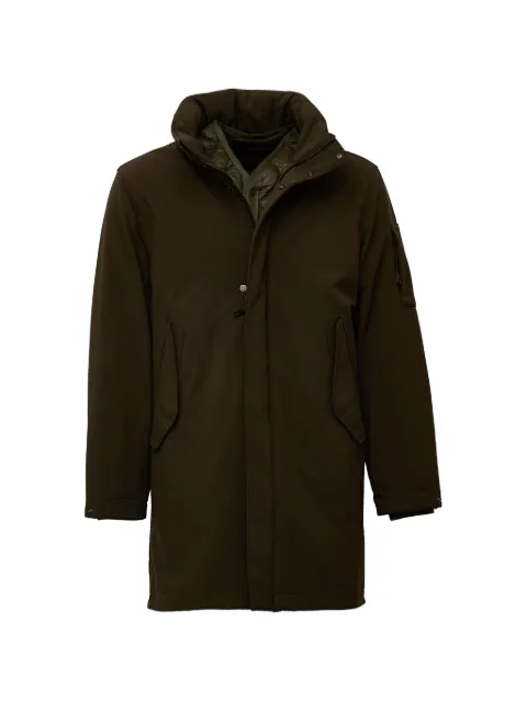 C.P. Company C.P. Shell-R padded hooded parka Green 21CMOW003A006097A683