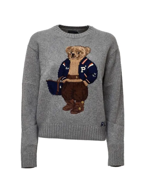 Polo Ralph Lauren Polo Bear wool-cashmere sweater Grey 211B17771002