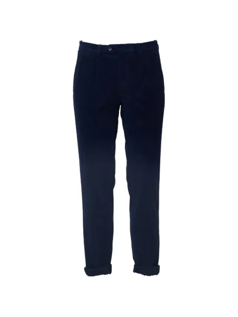 Briglia 1949 pleated corduroy trousers Blue BG21400067