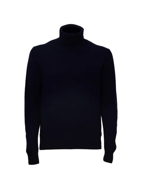 Zanone roll-neck wool sweater Blue 810195ZN207