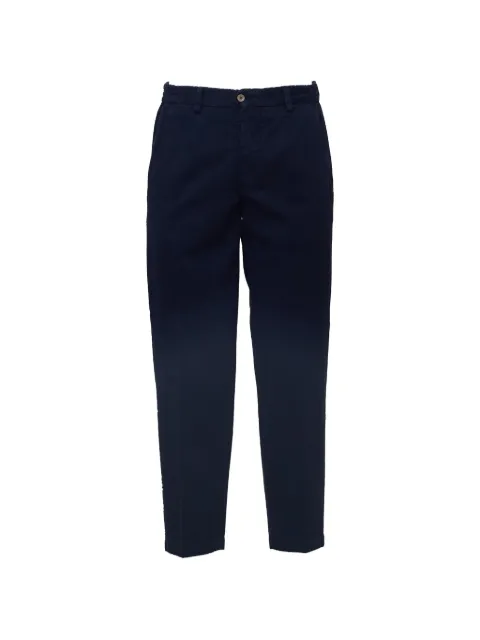 Briglia 1949 pleated elasticated-waist trousers Blue PORTOFINOD400121