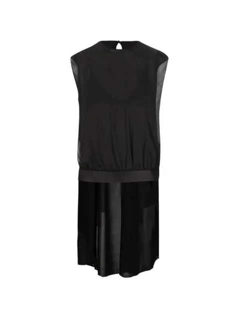 FENDI black silk top Black FZXF37B1QL