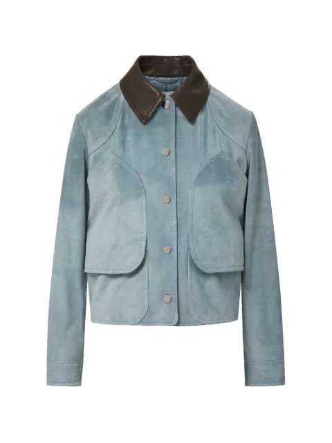 Veronica Beard Walters cropped jacket Blue 2607LT7570365