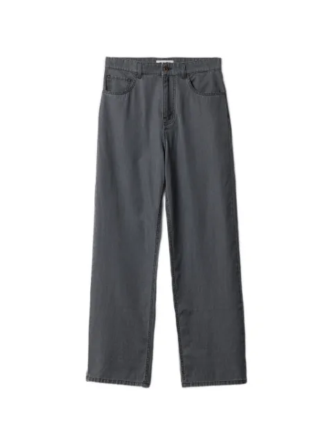 Miu Miu five-pocket chambray jeans Grey GWP618SOOO15MP