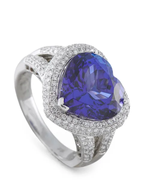 LB Exclusive tanzanite and diamond ring Silver MF06070926