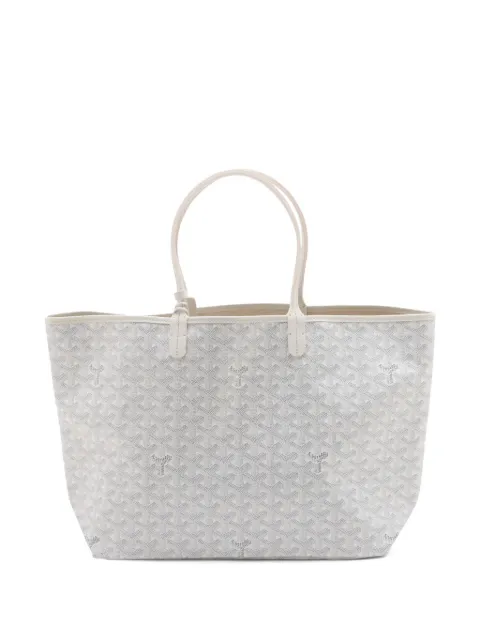 Goyard Pre-Owned 2019-2023 Goyardine Saint Louis PM tote bag White XUM21396RWAXJOJN