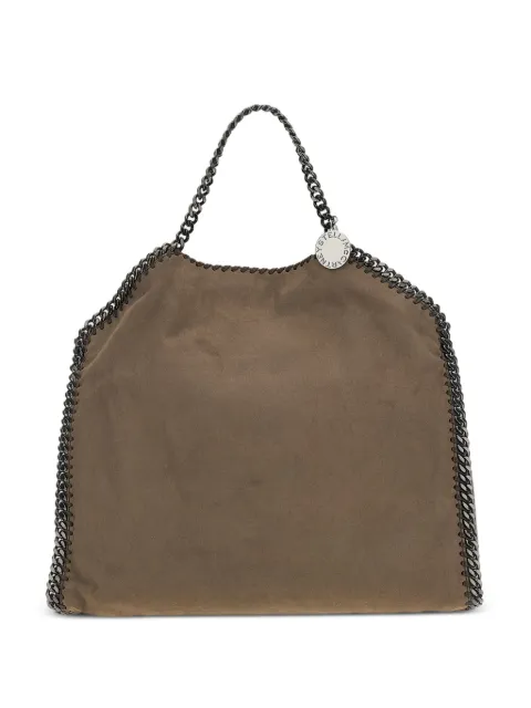 Stella McCartney Falabella chain-trim tote bag Grey 234387WP0543