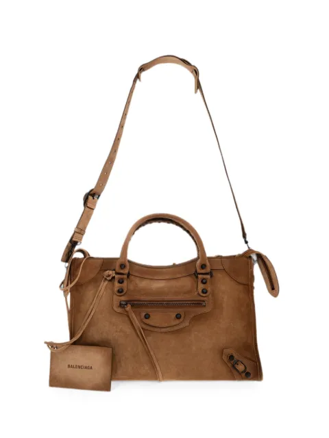 Balenciaga Le City bag medium in camel Brown 8657602ACNH