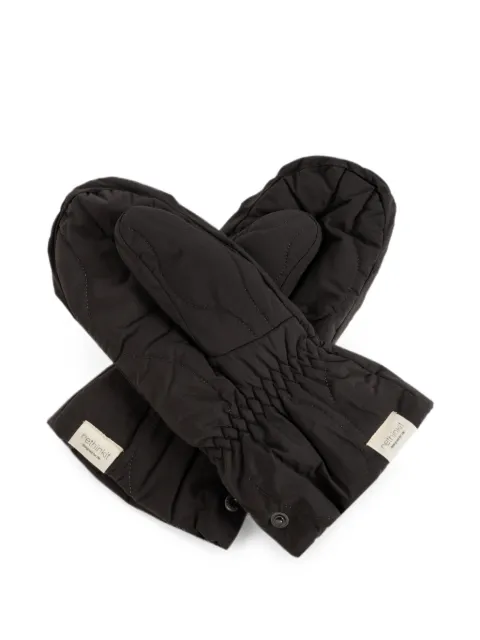 RETHINKIT STUDIOS quilted insulated gloves Black 21810806
