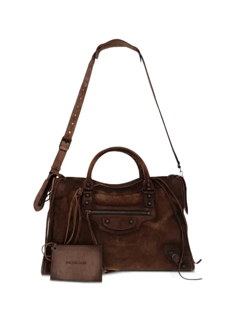 Balenciaga Le City bag medium in light espresso Brown 8657602ACNH