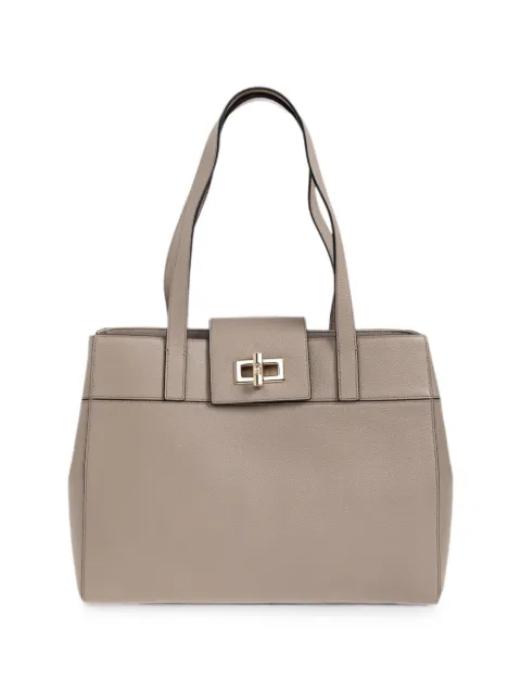 Furla Amelia large leather tote bag Neutrals WB01952BX4546