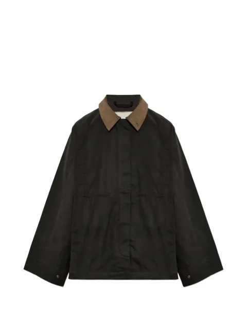 RETHINKIT STUDIOS corduroy-collar insulated jacket Black 20637861