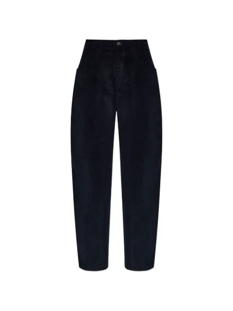 Róhe buttoned corduroy trousers Blue 420303710