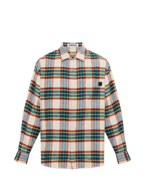DARKPARK Ethan check-pattern shirt Neutrals MSH11PFAW79