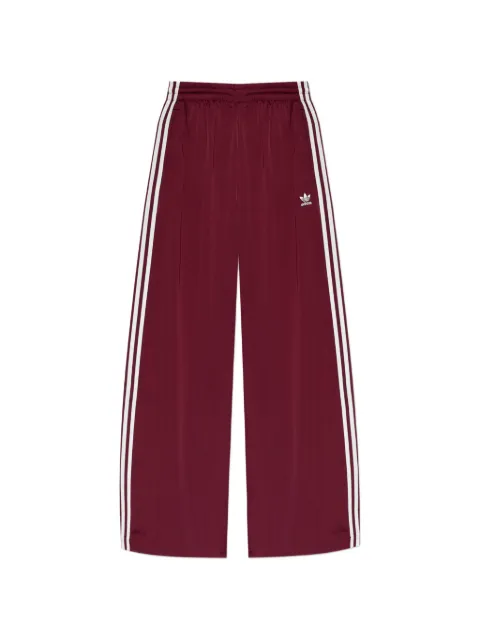 adidas side-stripe wide-leg trousers Red KQ6544