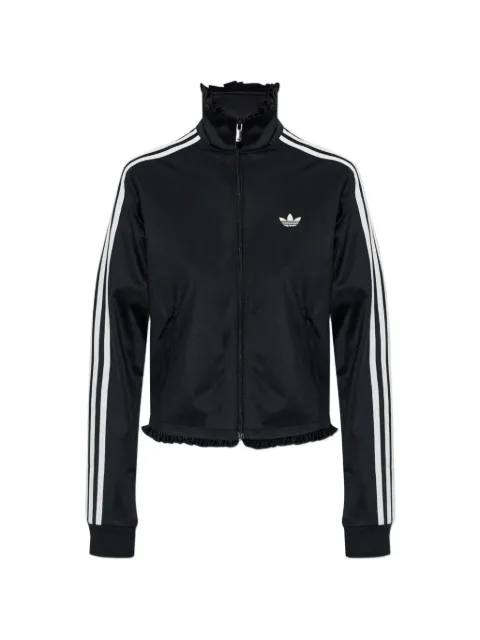 adidas Pleated Firebird track top Black LG4308