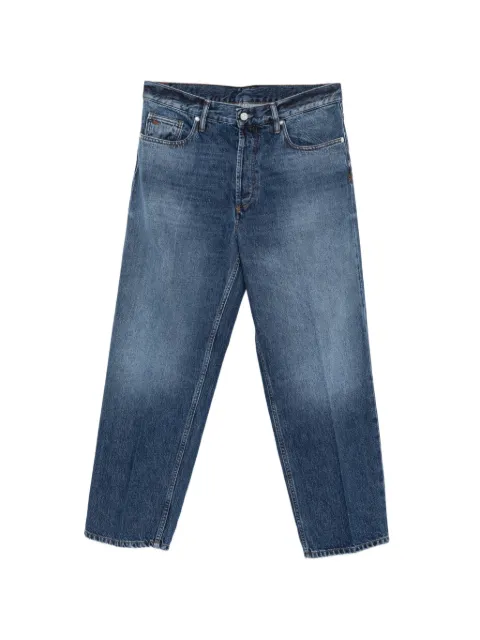 Nine In The Morning faded-effect straight-leg jeans Blue 9FW26LBR31