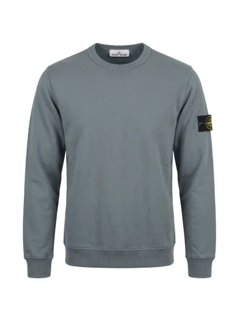 Stone Island Compass logo-patch sweater Blue L2S156100049S0A20