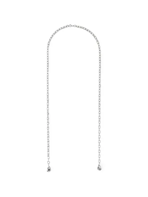 Judith Leiber cable-link shoulder strap Silver CHJLSTD26