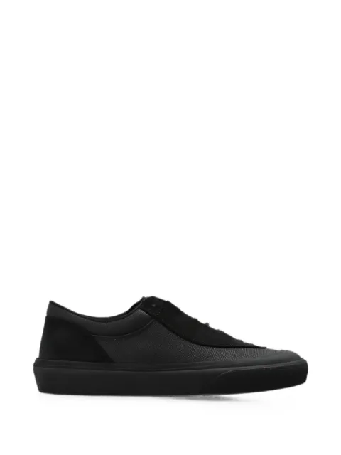 Stone Island S100020 canvas suede trainers Black L2SFWS100020S0538
