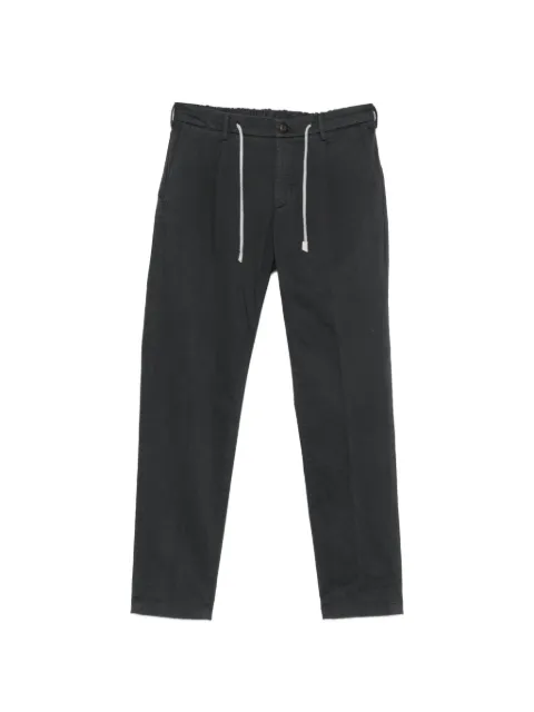 Eleventy drawstring straight-leg trousers Grey N75PANB21TET0N006