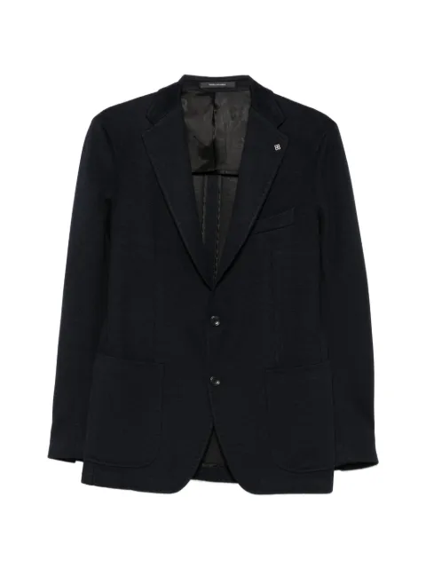 Tagliatore notched-lapels single-breasted blazer Blue 1SHJ22KA30015