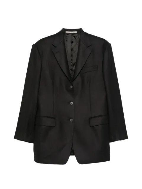 Tagliatore single-breasted notched-lapel blazer Black JCEARA13B160069N1156