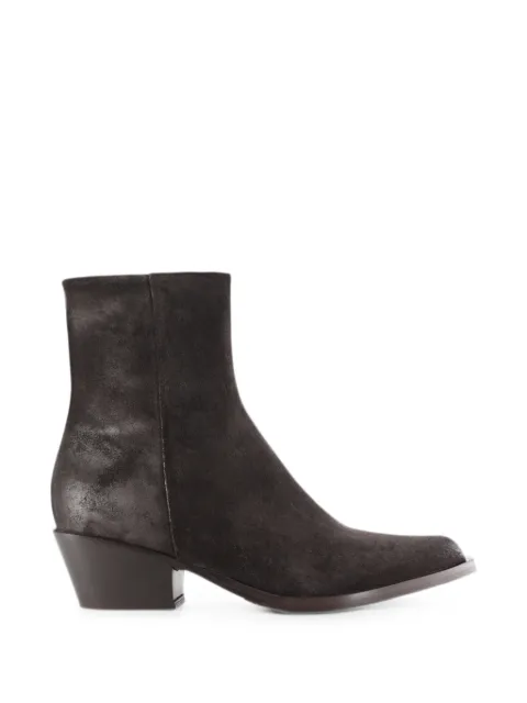 Notabene Lucy pointed-toe ankle boots Brown LUCY