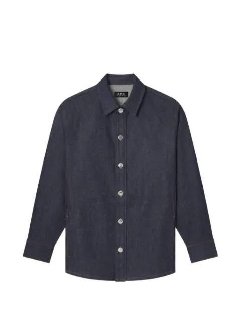 A.P.C. Japanese denim jacket Blue CODGFM32022