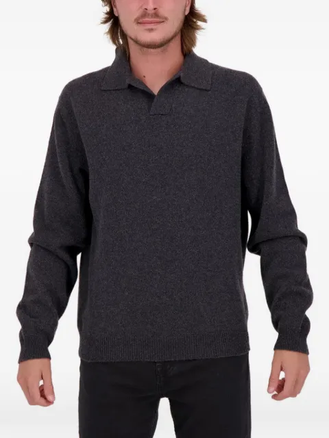 Daniele Fiesoli cashmere polo sweater Grey 180073