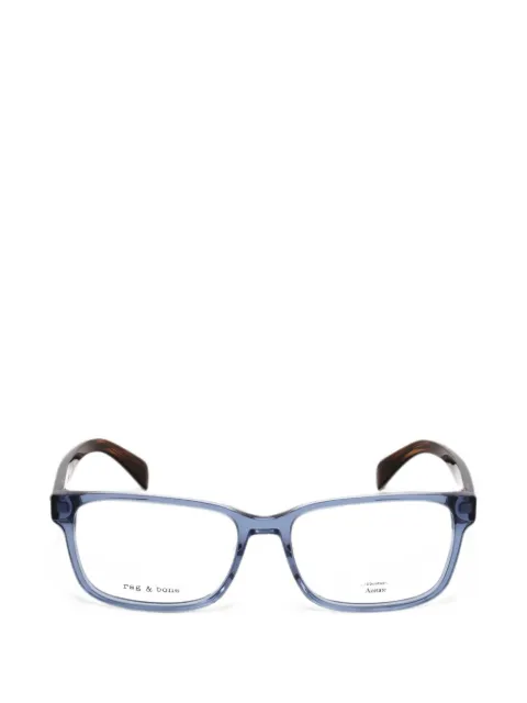 RAG & BONE EYEWEAR rectangle-frame glasses Blue RNB7059G