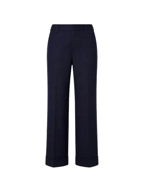 Tela Andrew turn-up trousers Blue 140318010538R001