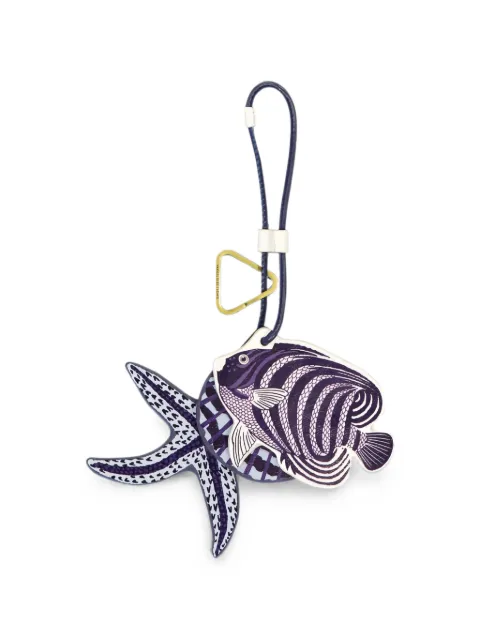 Inoui Editions Neptune fish charms keyring Purple PM23PCN04