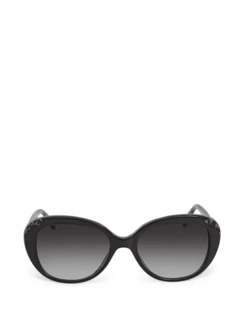 Coach glitter-detail Signature C sunglasses Black HC8289