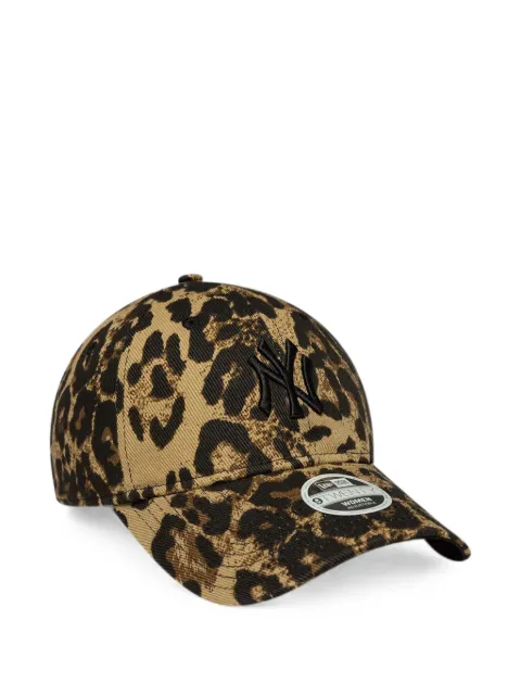 NEW ERA CAP leopard-print 9Twenty baseball cap Neutrals 60856260