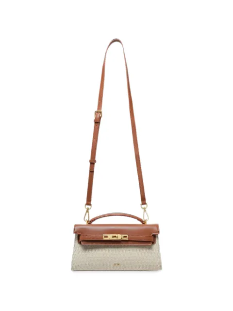 JW Pei Noor top handle bag Neutrals 2T273300BROWNCANVAS