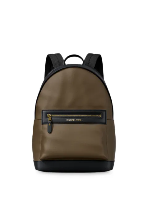 Michael Kors logo-print backpack Black 33T6GJSB2B