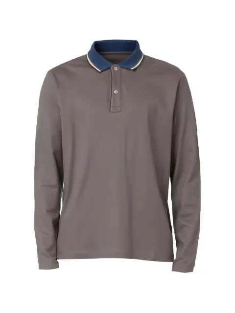 Paul & Shark long-sleeve polo shirt Grey 14311720661