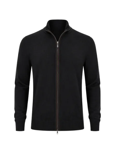 Fileria zip-fastening cardigan Black 5714214223099